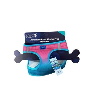 Doggie Design|American River Choke Free Dog Harness|Ombre‎ - Sugar Plum| 2XL/3XL